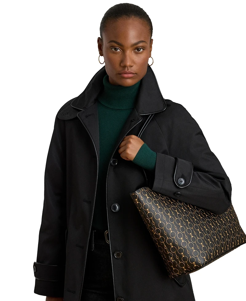 Lauren Ralph Lauren Faux-Leather Reversible Tote Bag