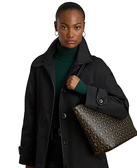 Lauren Ralph Lauren Faux-Leather Reversible Tote Bag