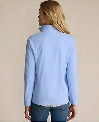 Lands' End Women's Anyweather Fleece Full Zip Jacket