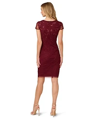 Adrianna Papell Women's Beaded Sheath Dress