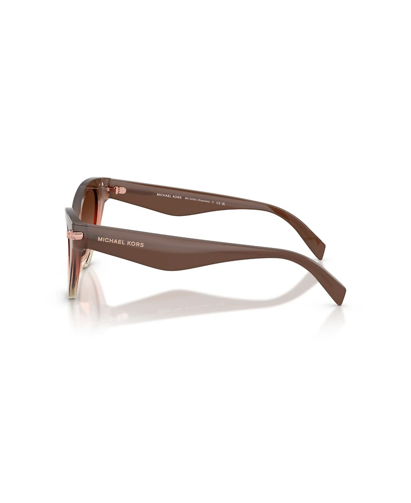 Michael Kors Women's Cat Eye Sunglasses, Roanoke MK2259U
