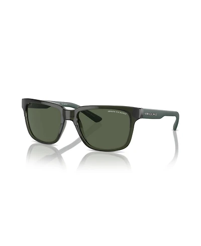 Armani Exchange Unisex Polarized Sunglasses, AX4026S