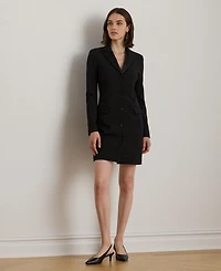 Lauren Ralph Women's Lapel Peak Detail Dress