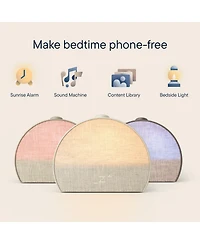 Hatch Restore 3 Sunrise Alarm Clock, Sound Machine, Smart Light (Putty) - White Noise, Screen-Free Sleep Routine