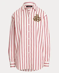 Lauren Ralph Lauren Women's Relaxed Fit Striped Shirt