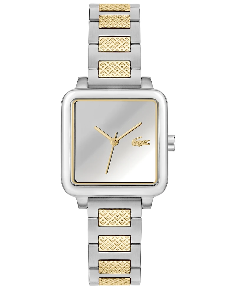 Lacoste Women's Leap Two Tone Stainless Steel Bracelet Watch, 26mm