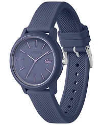 Lacoste Unisex Purple Silicone Strap Watch, 36mm