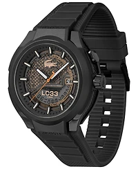 Lacoste Men's LC33 Mech Hybrid Automatic Silicone Strap Watch