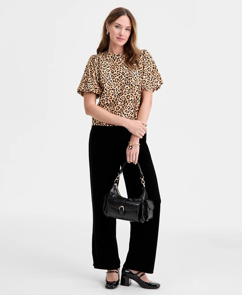 On 34th Women's Velveteen Wide-Leg Pants, Macy's Exclusive