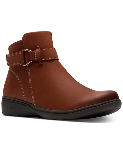 Clarks Collection Women's Carleigh Drift Wedge Booties