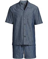 Lands' End Men's Short Sleeve Essential Sleep Set