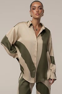 Jluxlabel Women's Ella Safari Blouse