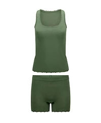 Adore Me Women's Tayler Pajama Tank & Boxer Shorts Set