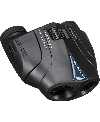 Pentax 10x25 Up Series Water Proof Porro Prism Binocular with 5.0 Degree Angle of View, Black