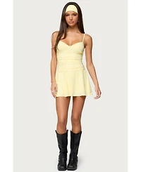 Edikted Women's Deborah Ruched Mini Dress
