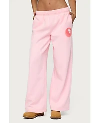 Edikted Womens Lucky 8 Sweatpants