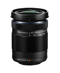 Om System M.Zuiko Digital Ed 40-150mm f/4-5.6 R Lens for Micro Four Thirds, Black