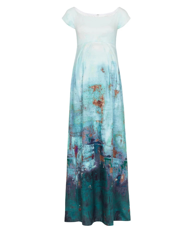 Tiffany Rose Maternity Aria Off Shoulder Gown