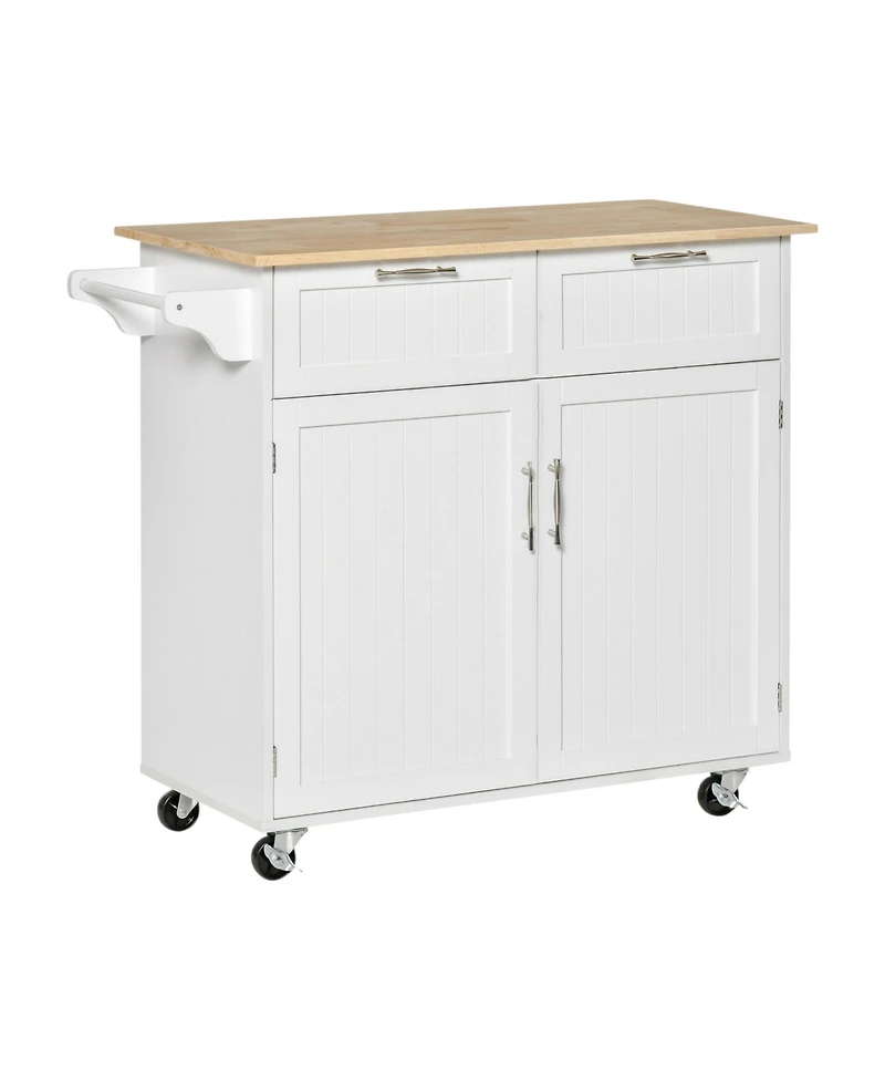 Slickblue Tall Kitchen Storage Cabinet with Doors and Shelves for Pantry and Home Organization