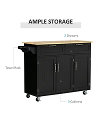 Slickblue Freestanding Kitchen Storage Cabinet with Doors and Shelves for Pantry and Dining Room