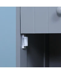 Slickblue Compact Durable Bathroom Cabinet Space Saver for Towels and Essential Storage
