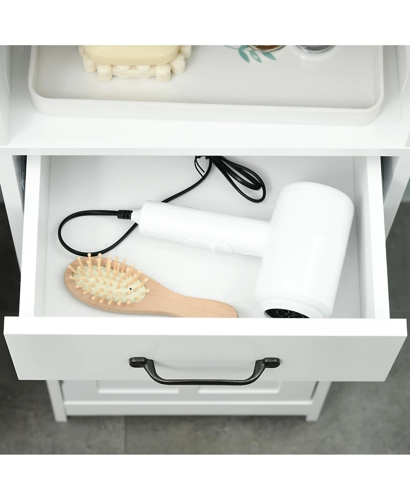 Bathroom Storage Cabinet Compact Design with Durable Build for Towels and Essentials
