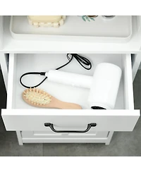 Bathroom Storage Cabinet Compact Design with Durable Build for Towels and Essentials