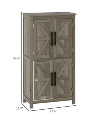 Space Saving Bathroom Floor Cabinet with Stylish Design for Modern Bathrooms