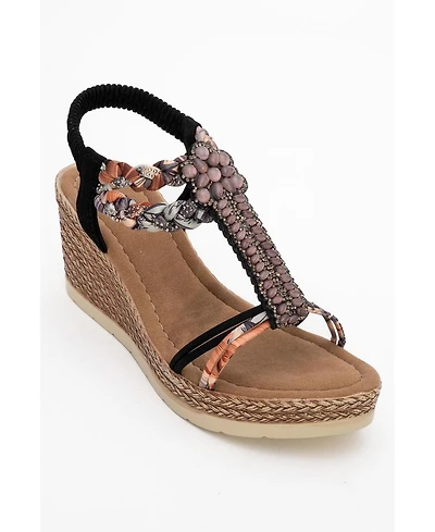 Sogno Rhinestone Espadrille Sandal (Women)