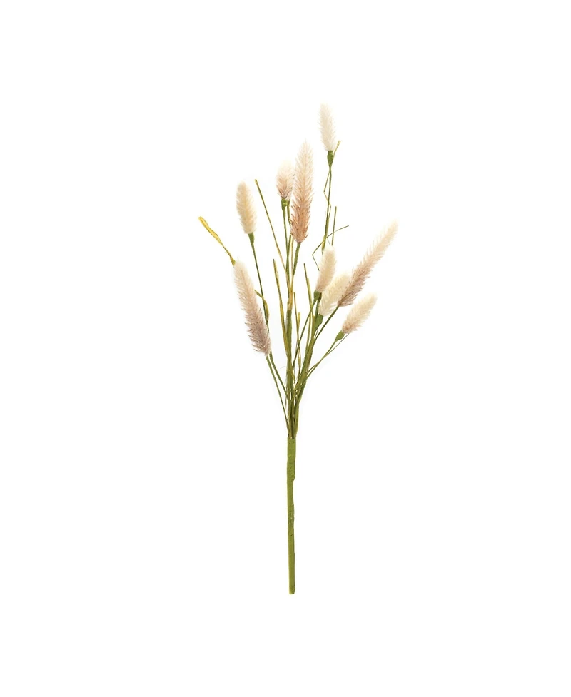 Set of 6 Foxtail Spray Stems - Lifelike Faux Botanicals for Floral Arrangements and Home Decor