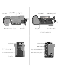 SmallRig 4422 Full Camera Cage Kit for Sony Alpha 7C Ii and Alpha 7CR