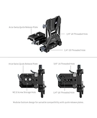 SmallRig VB99 Mini Rechargeable V-Mount Battery with Foldable Battery Plate