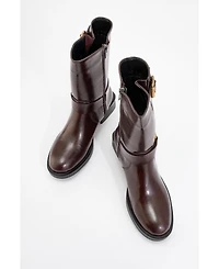 Prologue Shoes Fies Buckled Boot (Women)