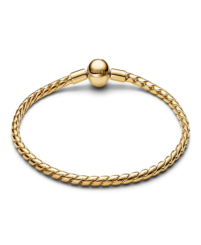 Pandora Round Clasp Wing Chain Bracelet