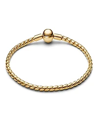 Pandora Round Clasp Wing Chain Bracelet