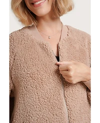 Nom Maternity Cozy Before & After Jacket