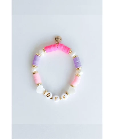 Bits & Bows Girls Bff Bracelet in Pink