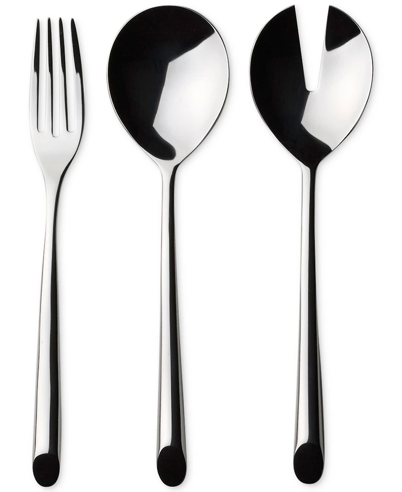 Nambe Frond 3-Piece Serving Set