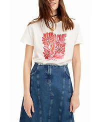 Desigual Women's Love basic T-shirt