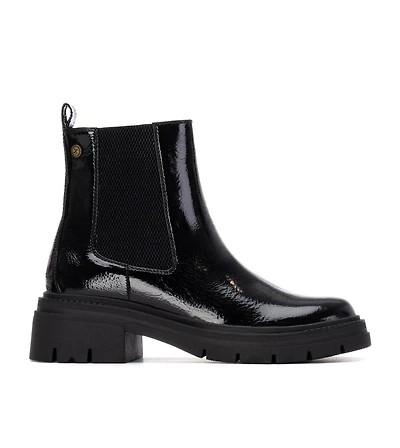 Xti Women's Patent Leather Chelsea Booties By