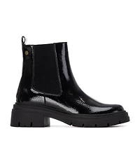 Xti Women's Patent Leather Chelsea Booties By