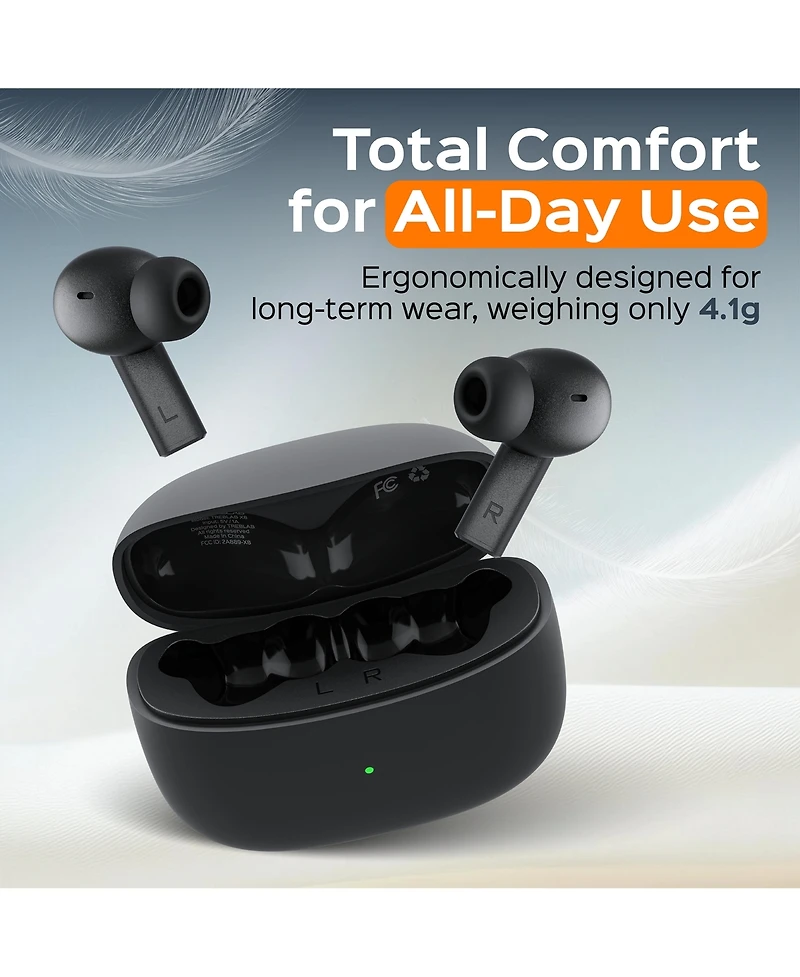 Treblab X8 Noise Cancelling Wireless Earbuds