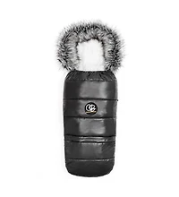 Cover Baby Baby Cover 0-3 Years Organic Premium Gray Wool Adjustable Footmuff in Pastel