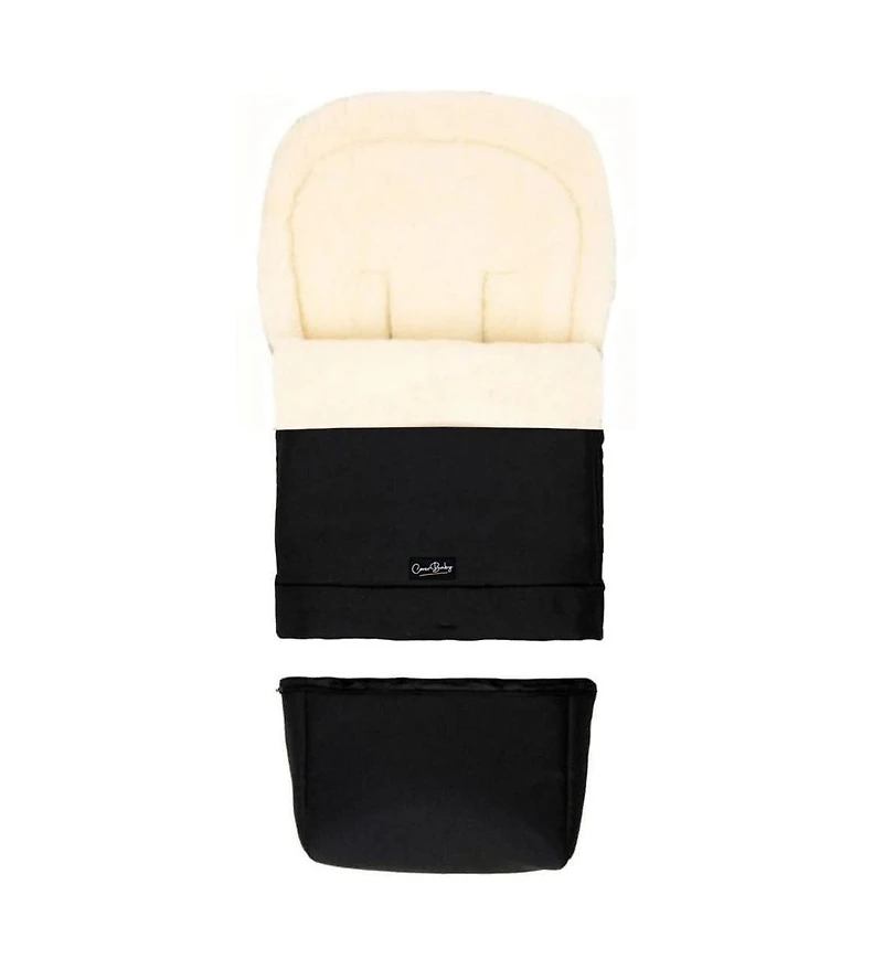 Cover Baby Baby Cover 0-3 Years Scandinavian Organic Wool Adjustable Footmuff in
