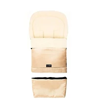 Cover Baby Baby Cover 0-3 Years Scandinavian Organic Wool Adjustable Footmuff in Light Beige