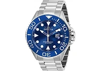 Invicta Men's 28766 Pro Diver Quartz 3 Hand Blue Dial Watch