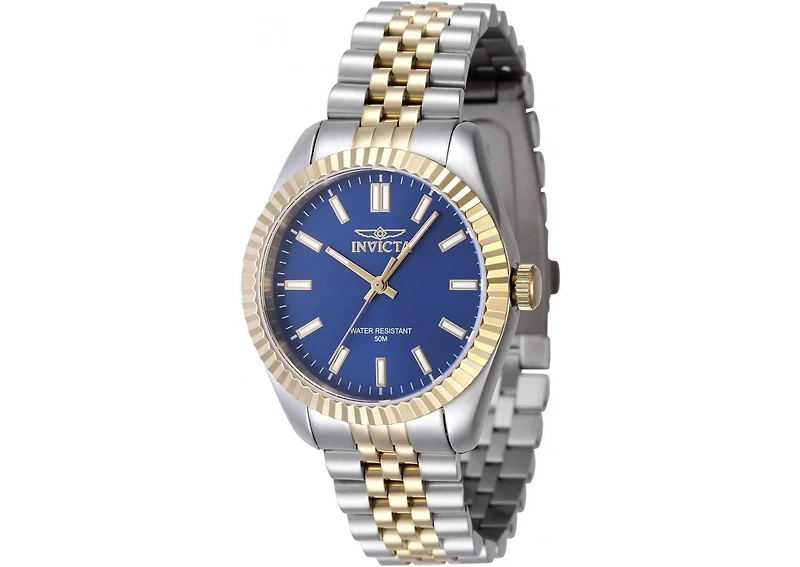 Invicta Women's Specialty Quartz 3 Hand Blue Dial Watch