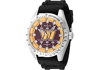 Invicta Men's 47866 Nfl Washington Commanders Quartz Multifunction Dark Red, Yellow Dial Watch