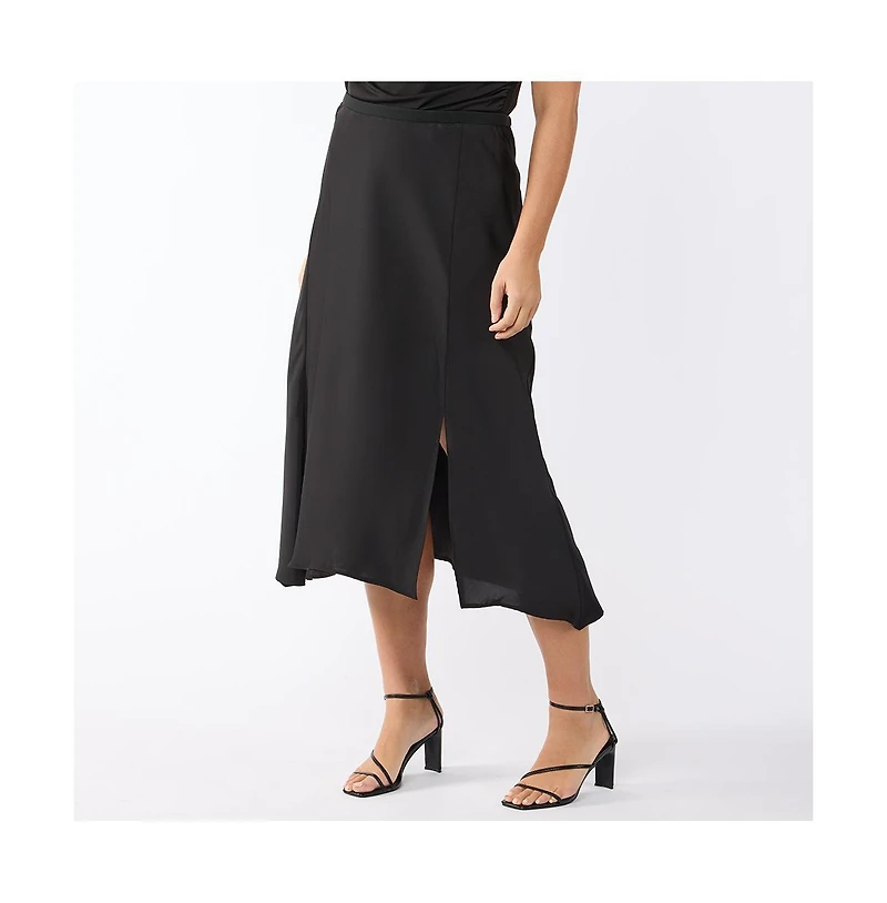 Estelle Women's Urban Luxe Satin Skirt