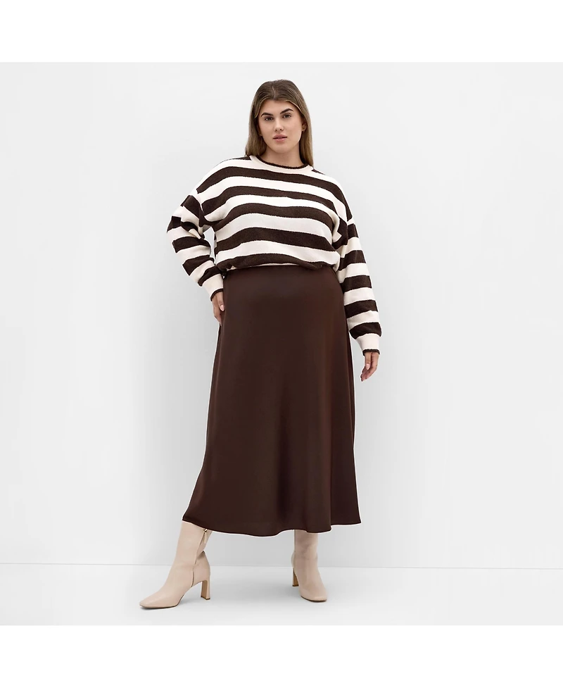 City Chic Women's Miranda Midi Skirt